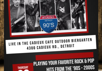 I-90’s 7pm 8/20/20 Cadieux Cafe