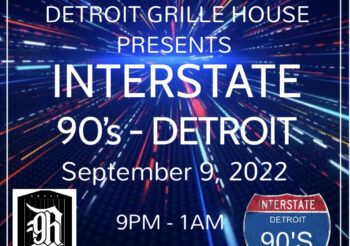 Interstate 90’s – Detroit Returns to Rock The DGH Friday, September 9th!