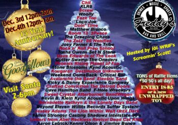 15th Annual Rock 4 Tots No Child Without a Christmas 12/3 – 12/4/22