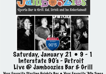 Interstate 90’s – Detroit Live at Jamboozies Saturday, January 21, 2023