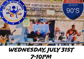 Rockin’ the Octopus’ Beer Garden Wednesday, July 31st