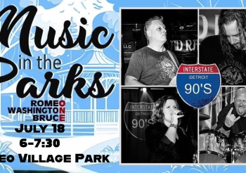 Music in the Parks – Romeo, July 18th