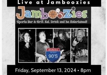 Interstate 90’s – Detroit Returns to Jamboozies Friday, September 13th!