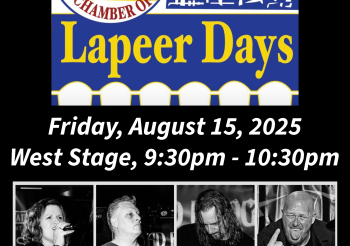 Interstate 90’s Rocks Lapeer Days Festival Friday, August 15th