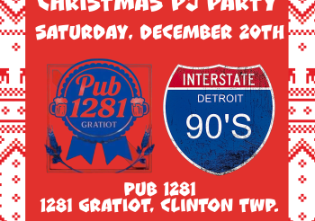 Ugly Sweater & Christmas PJ Party Saturday, December 20th!